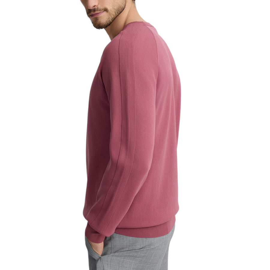 Maglia uomo girocollo lampone