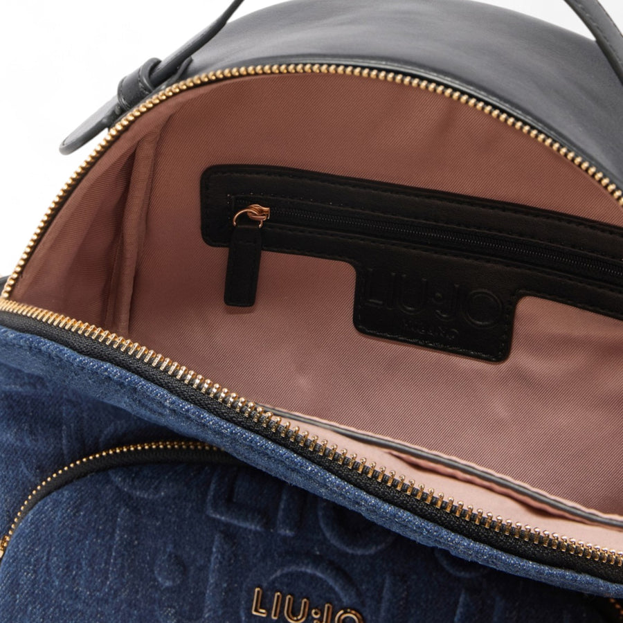 Zaino donna medio in denim