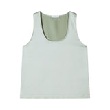 Top donna fluido in raso