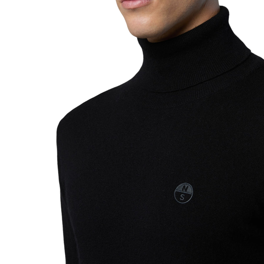 Maglione uomo dolcevita in cashmere