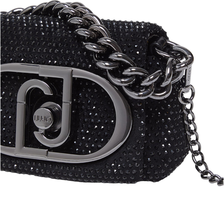 Mini borsa donna LaPuffy con strass