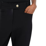 Pantaloni donna flare a vita alta