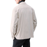 Giacca uomo overshirt in velluto