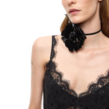 Top donna lingerie con pizzo