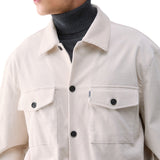 Giacca uomo overshirt in velluto