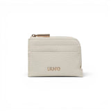 Porta carte donna con zip