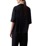 Camicia donna con applicazioni gioiello