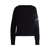 Maglione donna in lana con strass