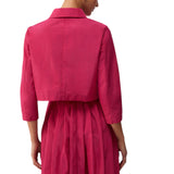 Giacca donna elegante in taffetà