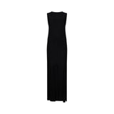 Abito donna in maglia con frange
