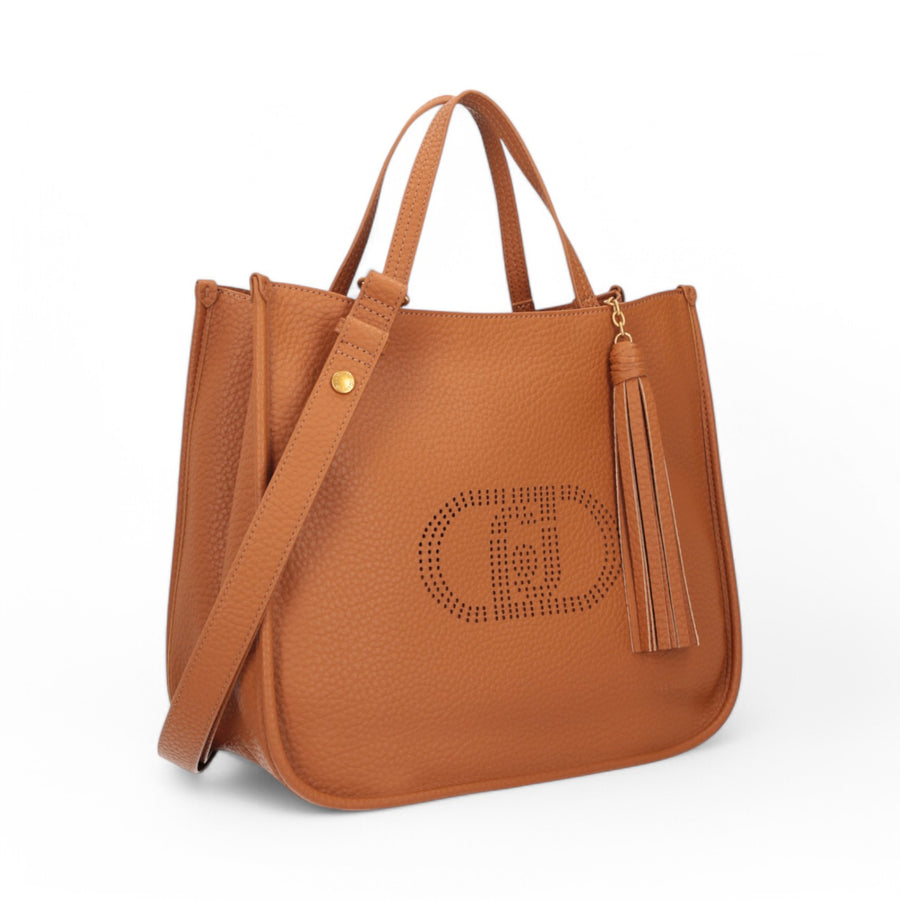 Borsa donna tote con logo