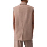 Gilet donna  con foulard