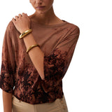 Maglia donna con stampa