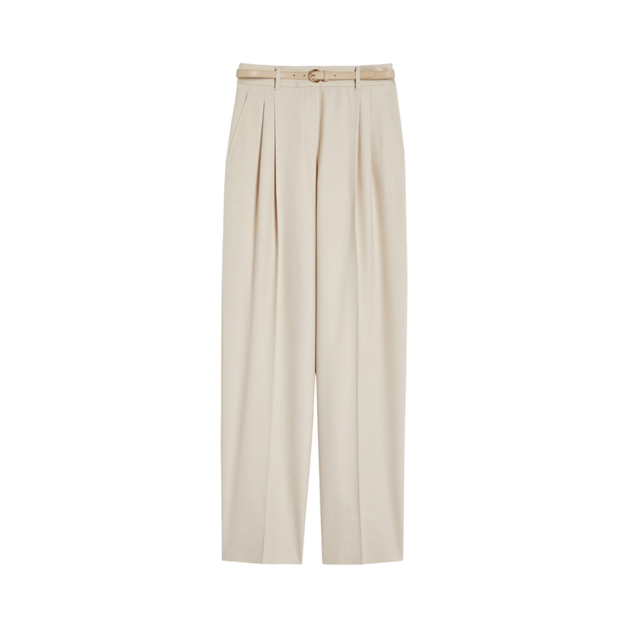Pantalone donna in saglia di lana