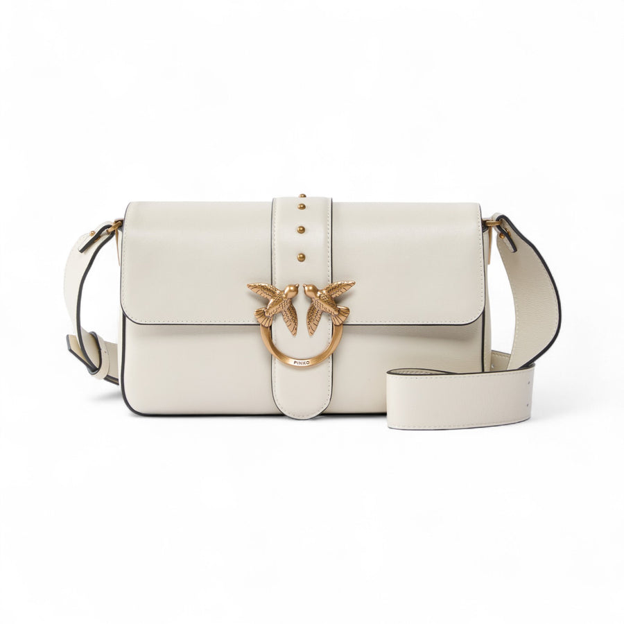 Borsa donna morbida a spalla Love Bag grande in pelle