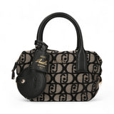 Bauletto donna piccoli tessuto jacquard