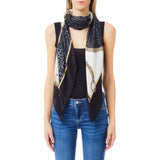 Foulard  donna chain animalier