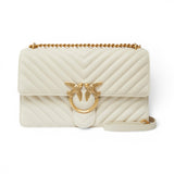 Borsa media a tracolla Love Bag One Chevron