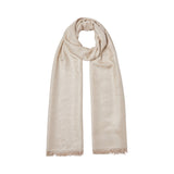 Foulard donna con logo jacquard