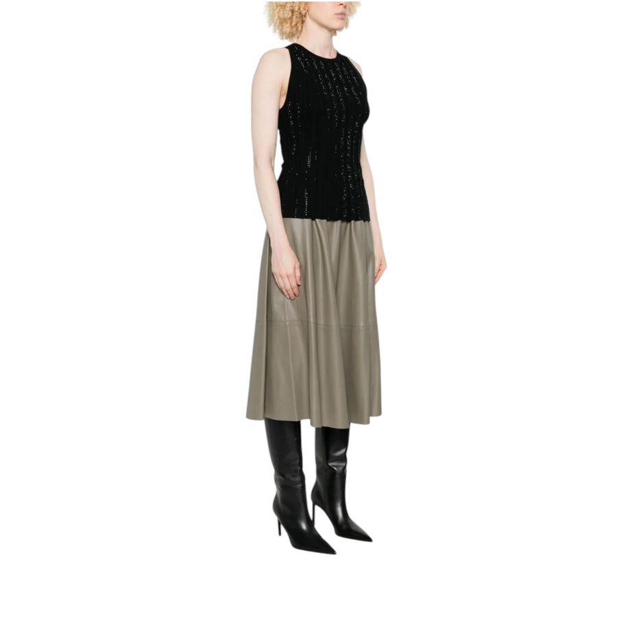 Top donna in maglia