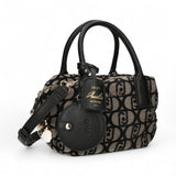 Bauletto donna piccoli tessuto jacquard