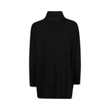 Maglione lavorato a maglia con frange
