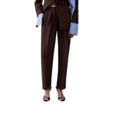 Pantaloni donna in misto lino