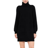 Abito donna in maglia 100% lana