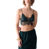 Bralette donna in pizzo chantilly