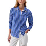 Camicia donna con colletto removibile