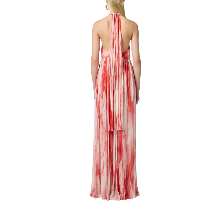 Abito donna Red Carpet in viscosa con stampa tulle