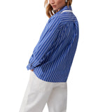 Camicia donna con colletto removibile