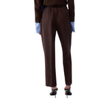 Pantaloni donna in misto lino