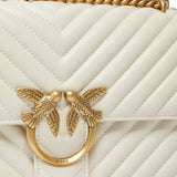 Borsa media a tracolla Love Bag One Chevron