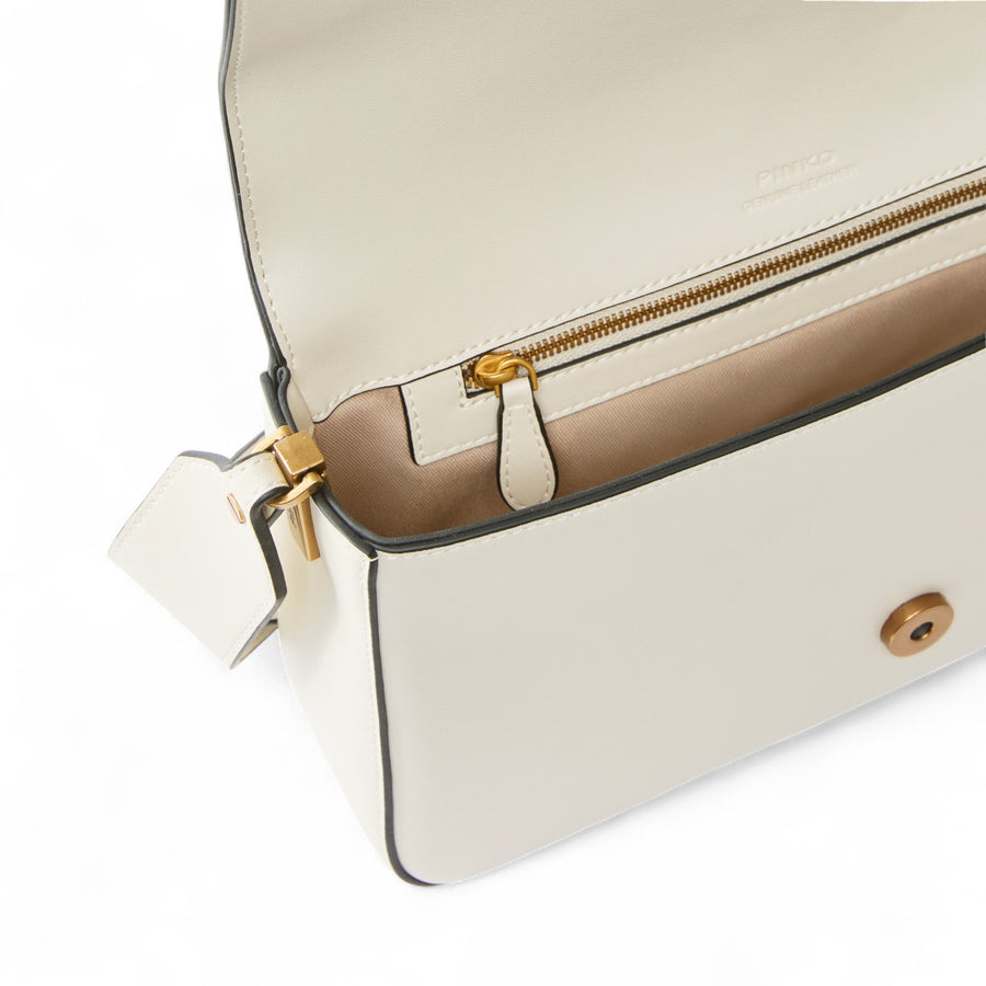 Borsa donna morbida a spalla Love Bag grande in pelle