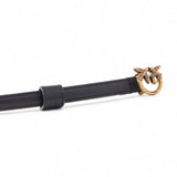 Cintura donna sottile fibbia Love Birds 1cm