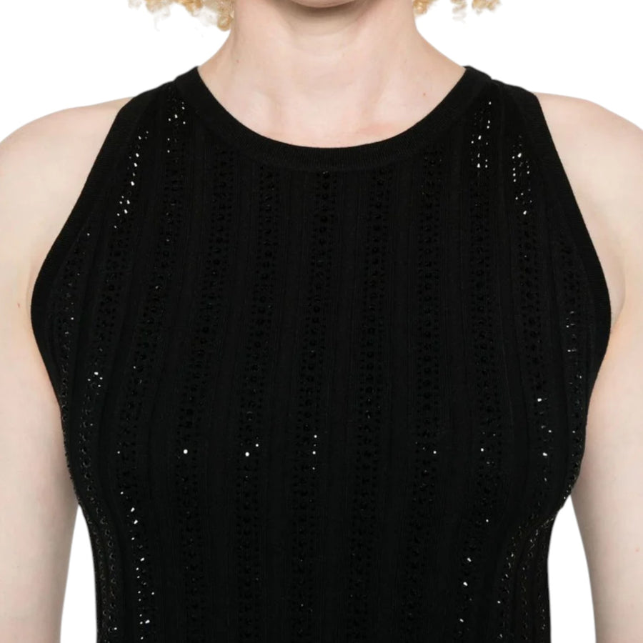 Top donna in maglia