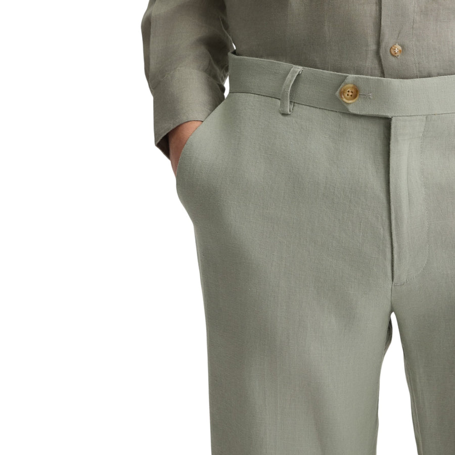 Pantaloni 100% lino