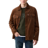 Giacca uomo overshirt in velluto