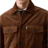 Giacca uomo overshirt in velluto