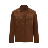 Giacca uomo overshirt in velluto
