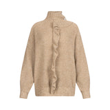 Maglia donna con maxi volant