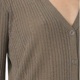 Cardigan donna in lurex