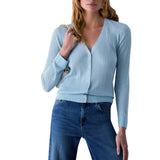 Cardigan donna in lurex