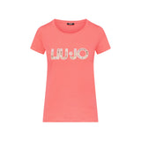T-shirt donna con logo