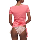 T-shirt donna con logo