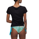 T-shirt donna con logo