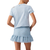 T-shirt donna con ricamo gioiello