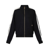 Felpa donna in cotone con pizzo