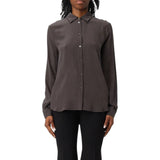 Camicia donna in seta sand wash